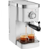 Espresso Coffee Machine, 15Bar Semi-Automatic Espresso Maker with Milk Frother Steam Wand, Professional Cappuccino Latte Machine with High-Power Boiler & Removable Water Tank, NTC Control System